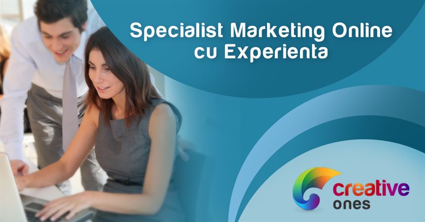 Specialist Marketing Online cu Experienta