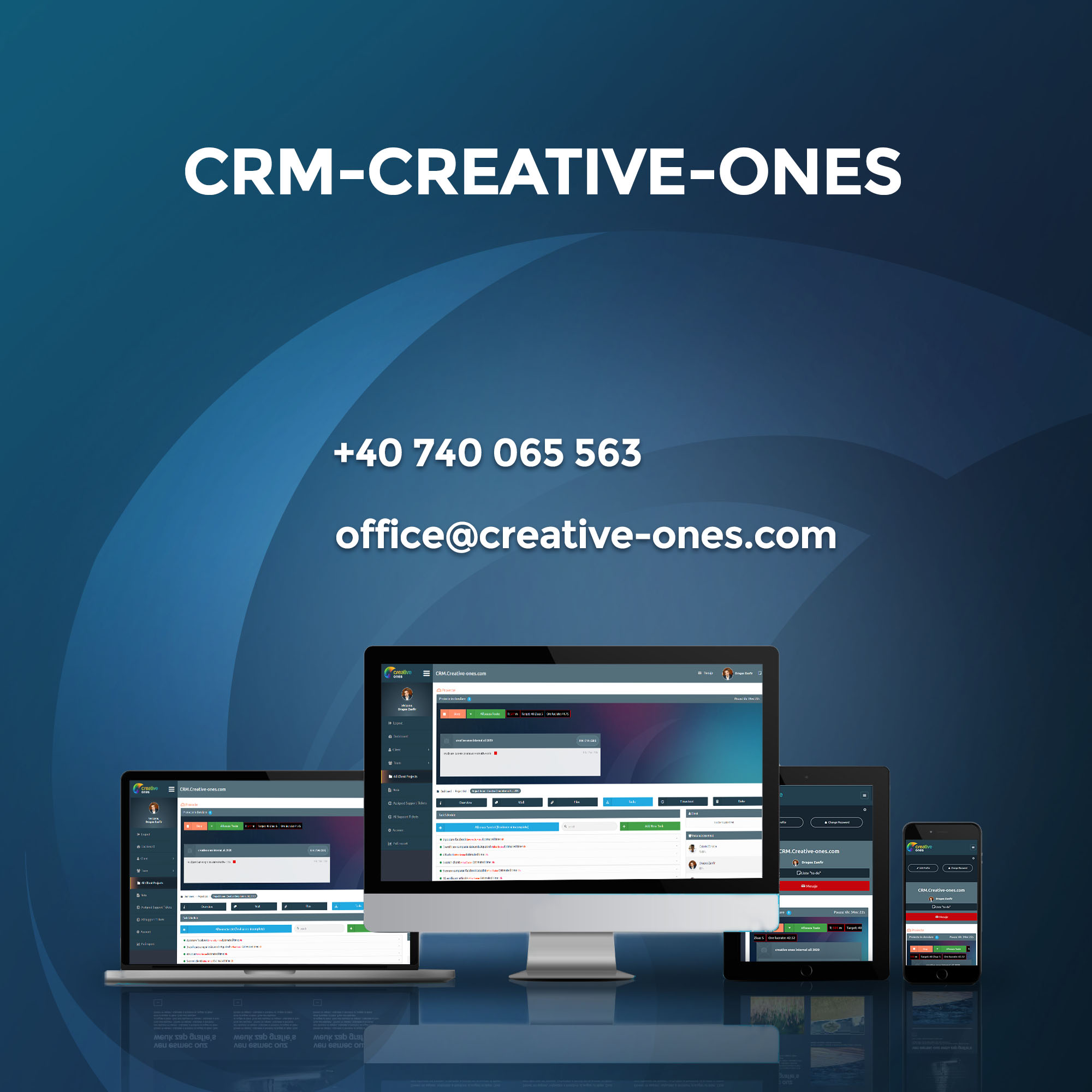 Creative CRM, the application that helps you automate, prioritize and control the flow of your business
