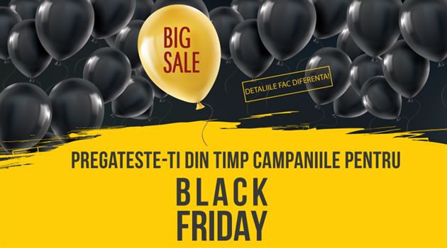 Campanii de promovare de Black Friday