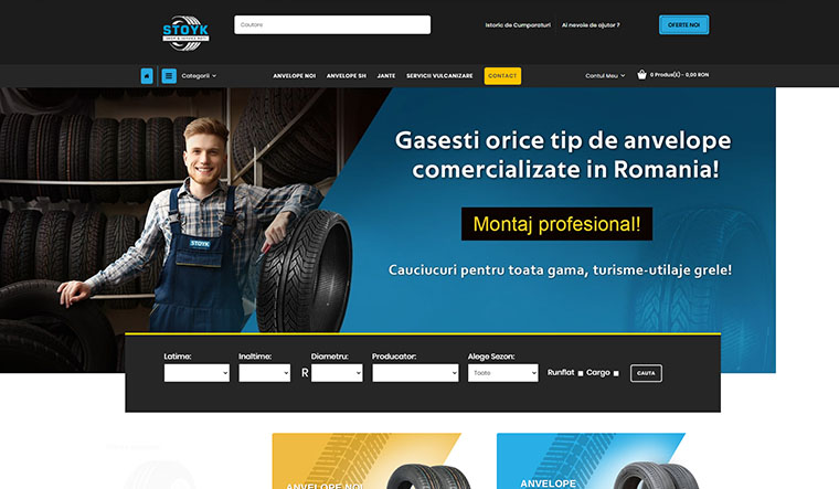 STOYKANVELOPE – YOUR STORE FULL OF NEW TIRES AND SECOND HAND